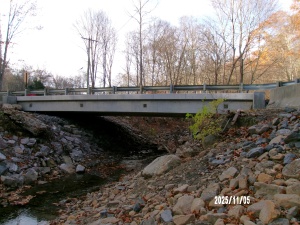 Aarons Run Road Bridge (Downstream) Elevation
