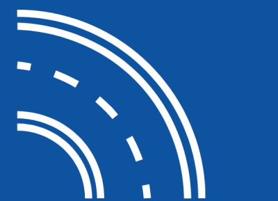 Road Icon - Blue
