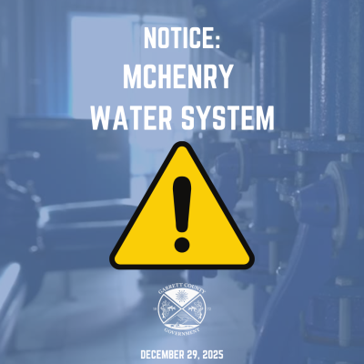 McHenry Water System Notice