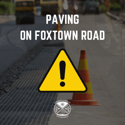 Paving on Foxtown Road