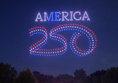 Celebrating America Together Drone Show