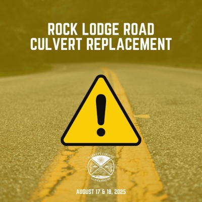 Rock Lodge Road Temp Closure